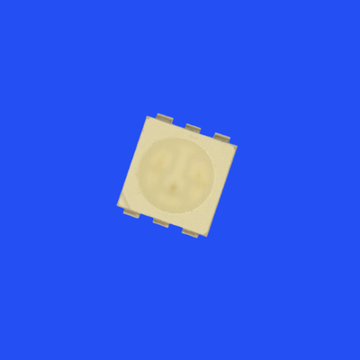 5050 RGB LED Diode 5.0x5.0mm Super helder 120 Deg 6 Pin Diffused Lens 0.3W SMD Chip