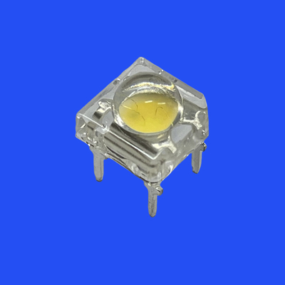 0.5W 5mm 4500K Nature White Piranha LED Geïntegreerde Zener 80 Deg F5 LED Diode Voor metro en treinverlichting