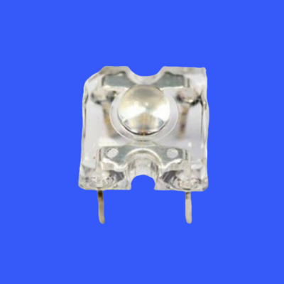 F5 0,5W Geel Kleur Super Flux Piranha LED Geïntegreerde Zener Clear Lens 80 Deg 5mm LED Voor waarschuwings- en pijllichten