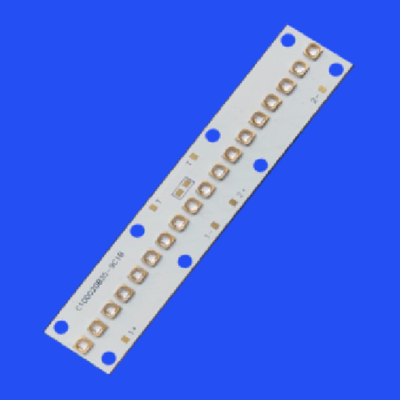 100*20mm 10020 365nm 30-50W 30deg 60deg UVA LED Array Module voor Fluorescentie Detectie